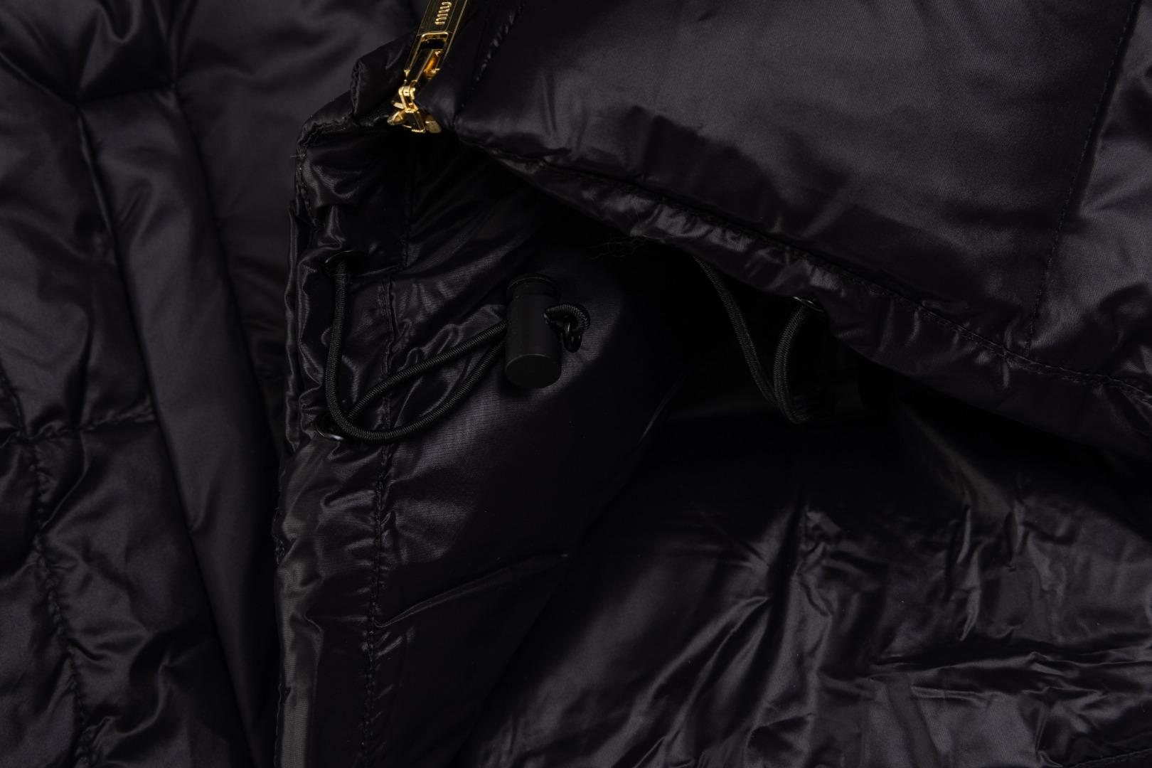 Пуховик Miu Miu Logo Block "Black" фото № 3