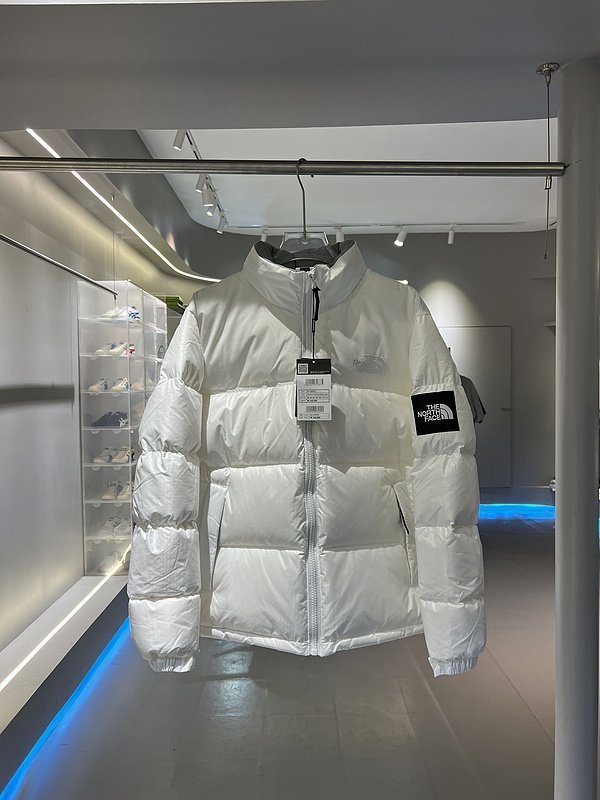 Пуховик The North Face Premium Goose Down "White" фото № 9