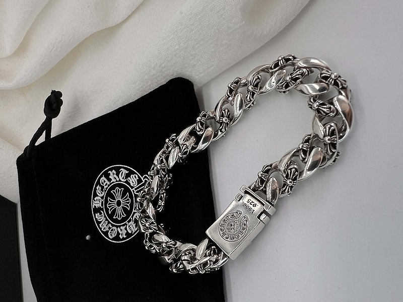 Браслет Chrome Hearts Massive "Silver" фото № 7