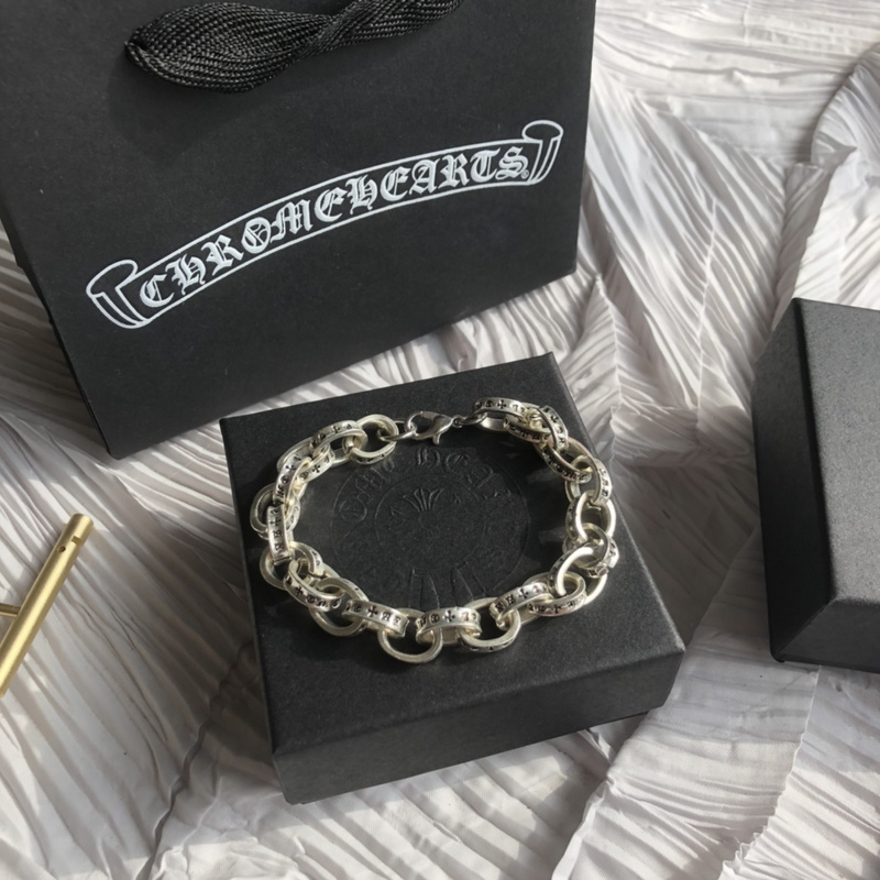 Браслет Chrome Hearts Rings With Patterns "Gold" фото № 6