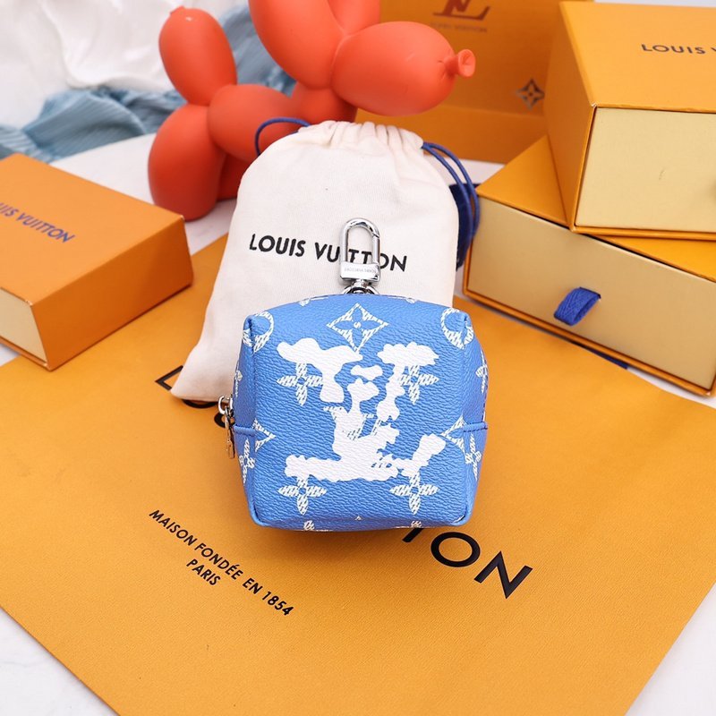 Брелок Louis Vuitton Small Backpack "Blue" фото № 4