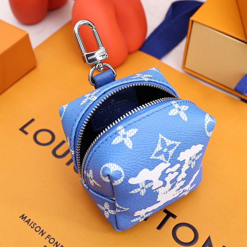 Брелок Louis Vuitton Small Backpack "Blue" фото № 6