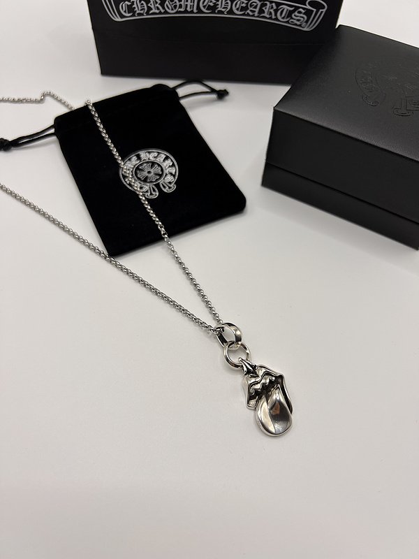 Подвеска Chrome Hearts Pendant Lips "Silver" фото № 3