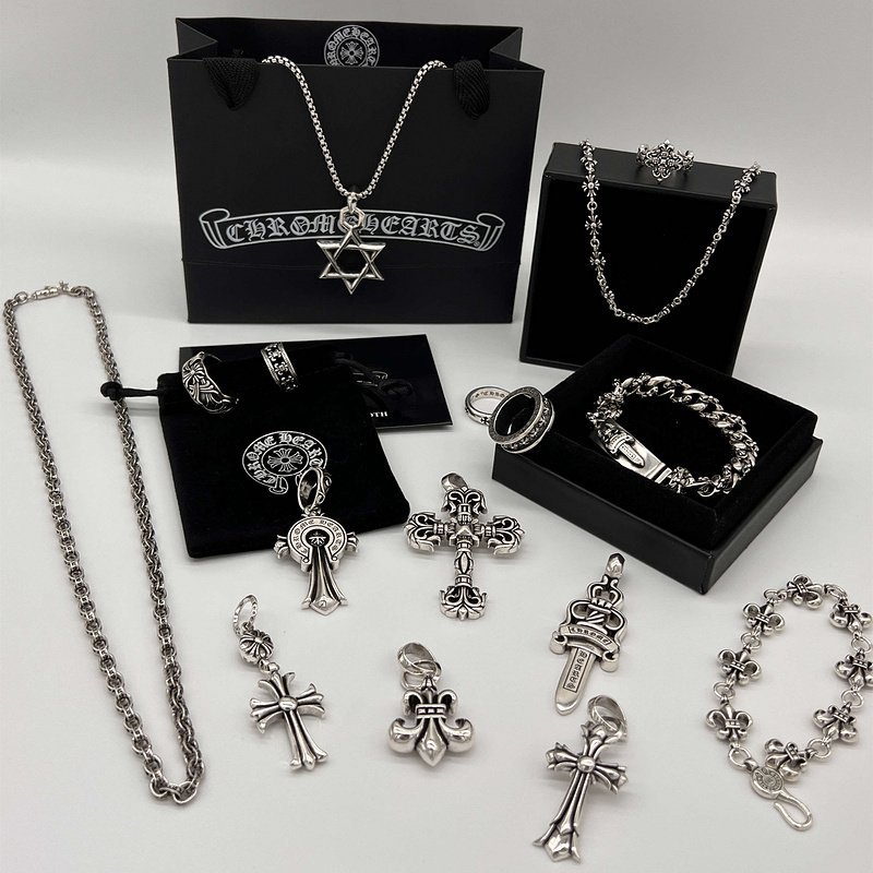 Подвеска Chrome Hearts From Brand - Cross "Silver" фото № 2