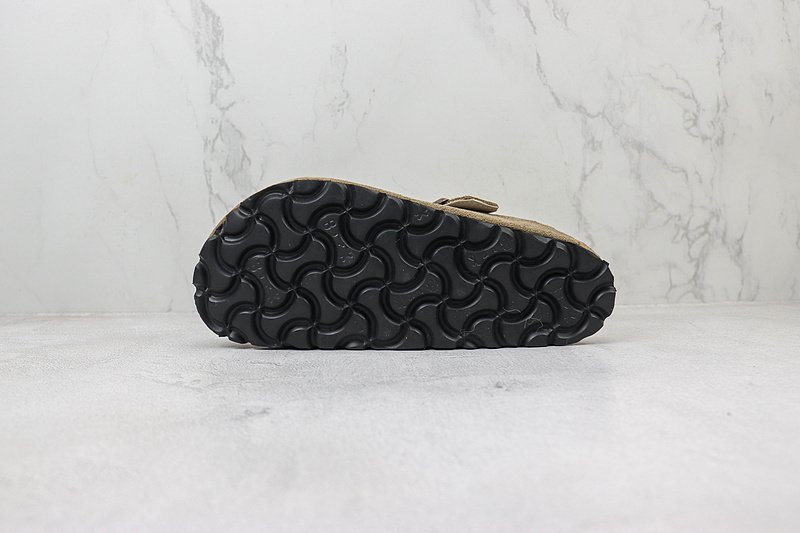 Birkenstock Boston Shearling "Tobacco Brown" фото № 8