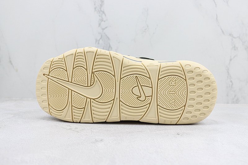 Nike Air More Uptempo Slide "Black Sanddrift Iridescent" фото № 8