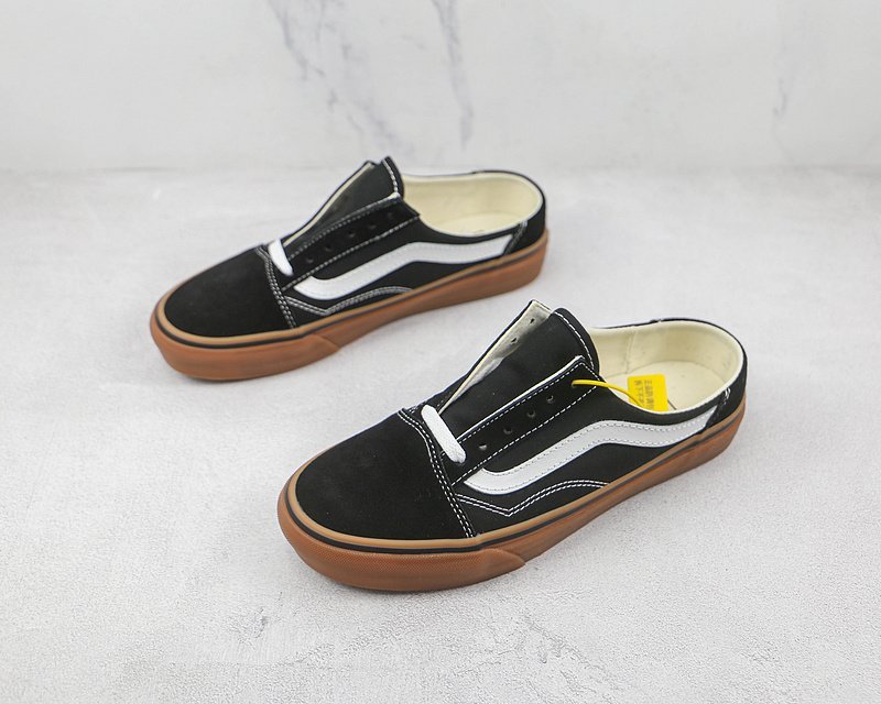 Vans Old Skool Mule "Black/Brown" фото № 5