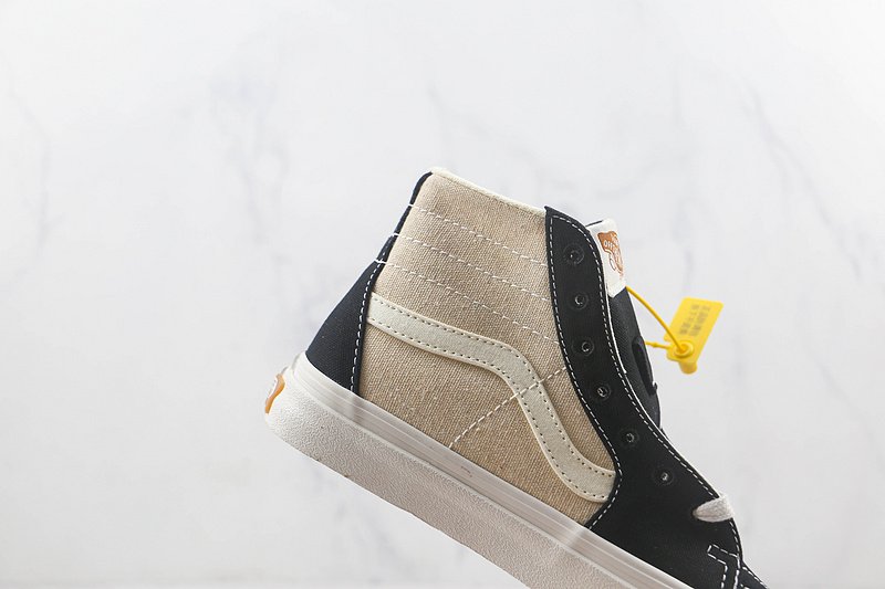 Vans SK8-Hi "Beige/White/Black" фото № 3