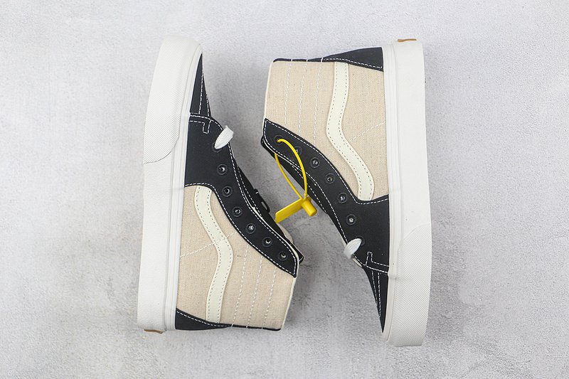 Vans SK8-Hi "Beige/White/Black" фото № 6