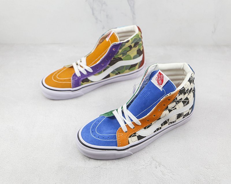 A Bathing Ape x Vans SK8-Hi "Multicamo" фото № 5