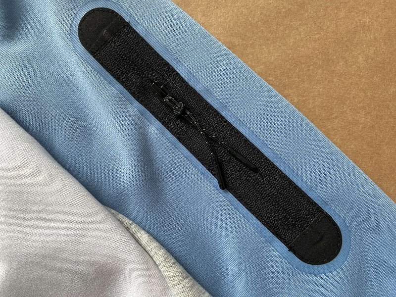 Худи Nike Tricolor ZIP "Blue/White" фото № 2