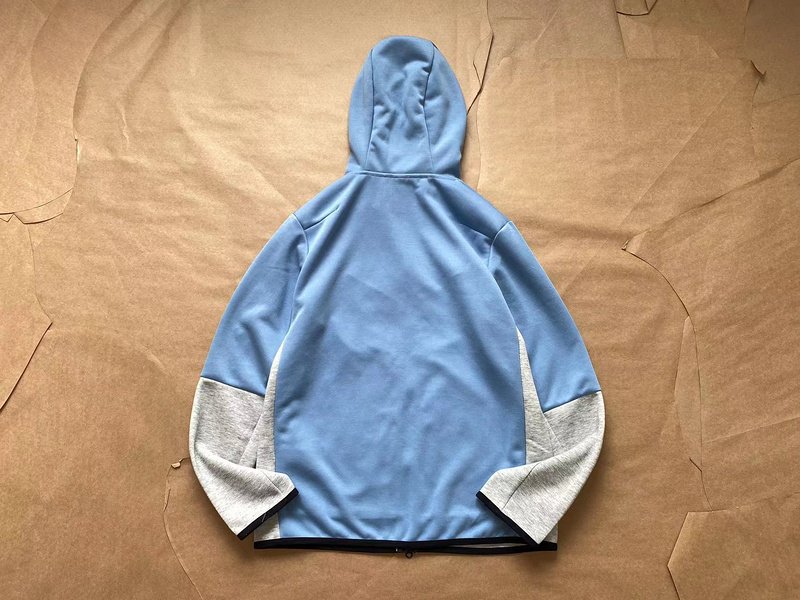 Худи Nike Tricolor ZIP "Blue/White" фото № 9