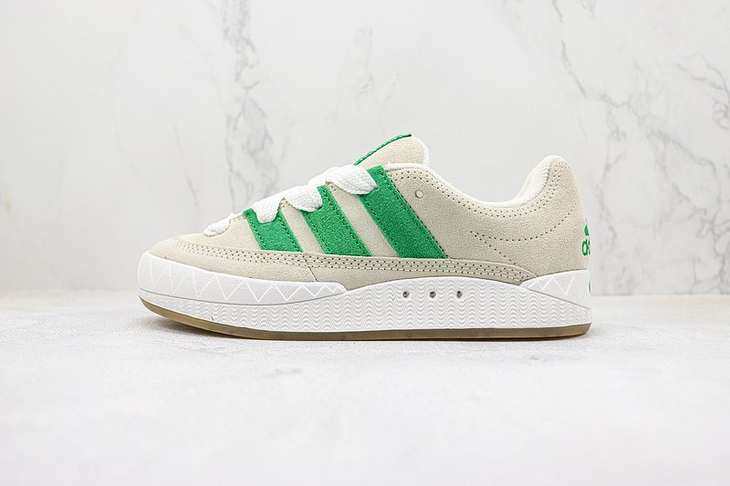 Bodega x BEAMS x Adidas Adimatic "Off White/Green" фото № 2