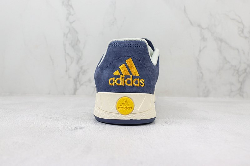 Adidas Adimatic "Dark Blue/Yellow/White" фото № 9