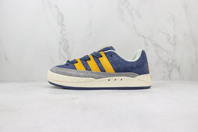 Adidas Adimatic "Dark Blue/Yellow/White" фото № 2