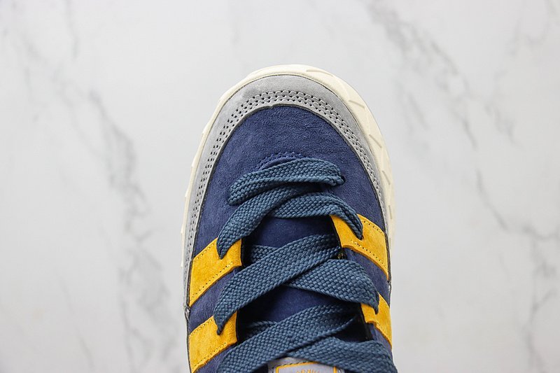 Adidas Adimatic "Dark Blue/Yellow/White" фото № 4