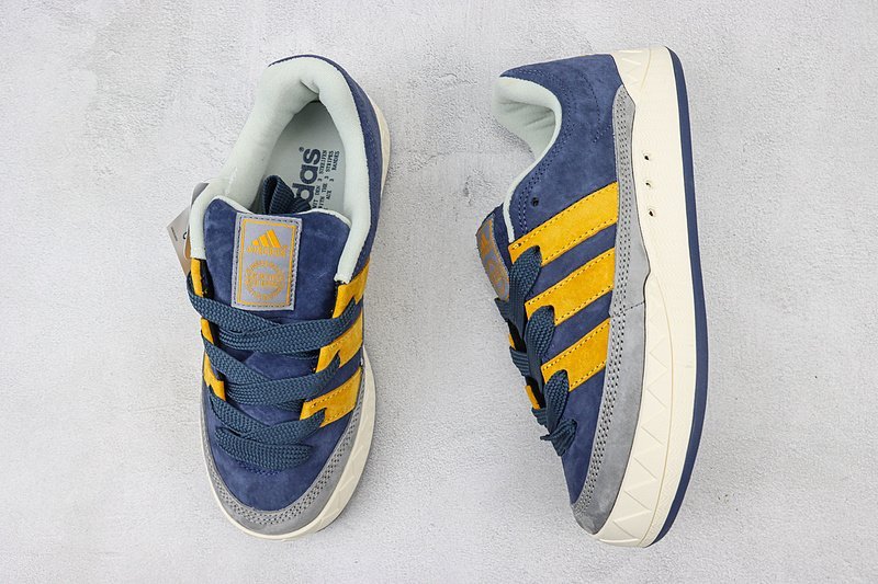 Adidas Adimatic "Dark Blue/Yellow/White" фото № 6