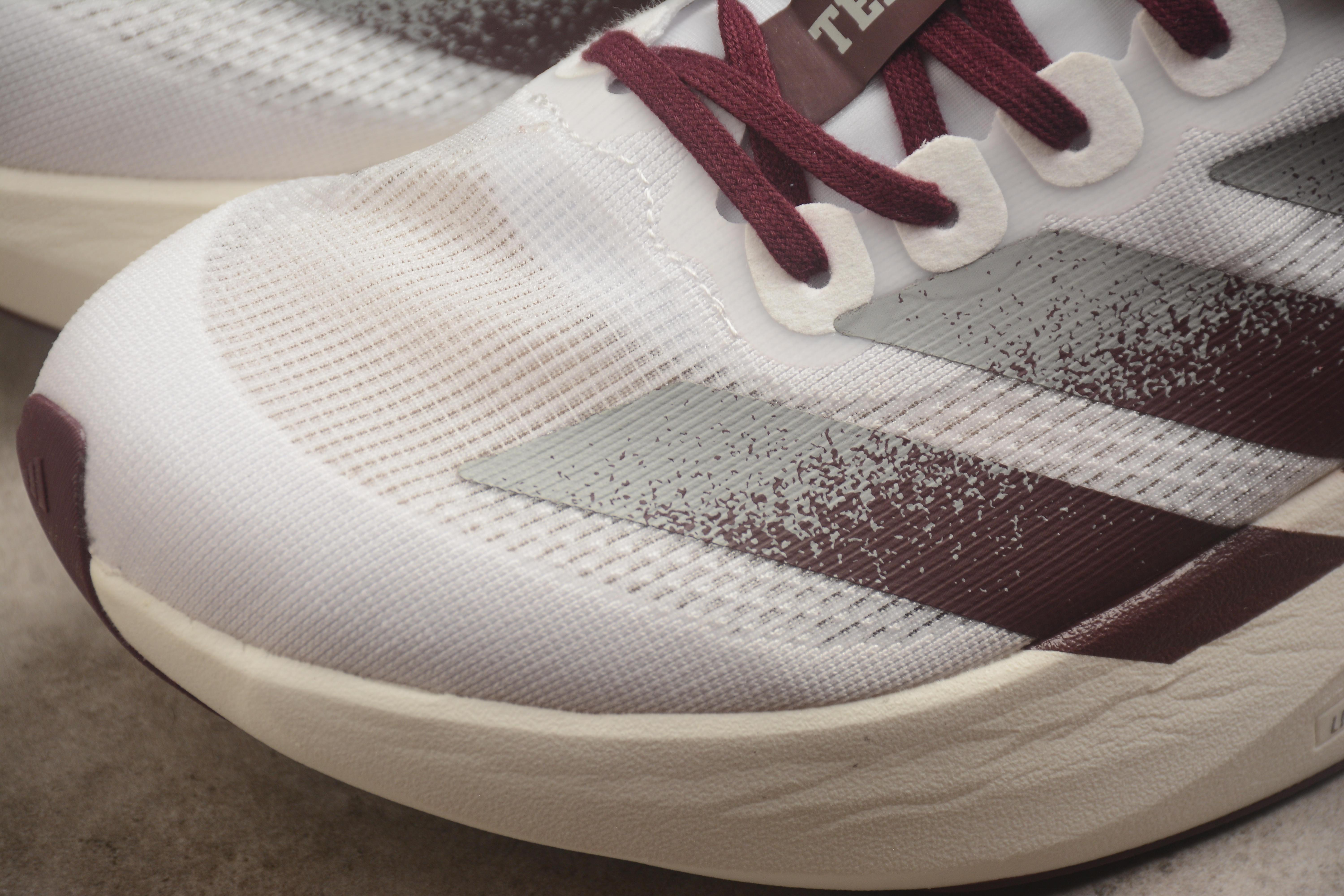adidas Adizero Evo SL "White/Burgundy" фото № 5
