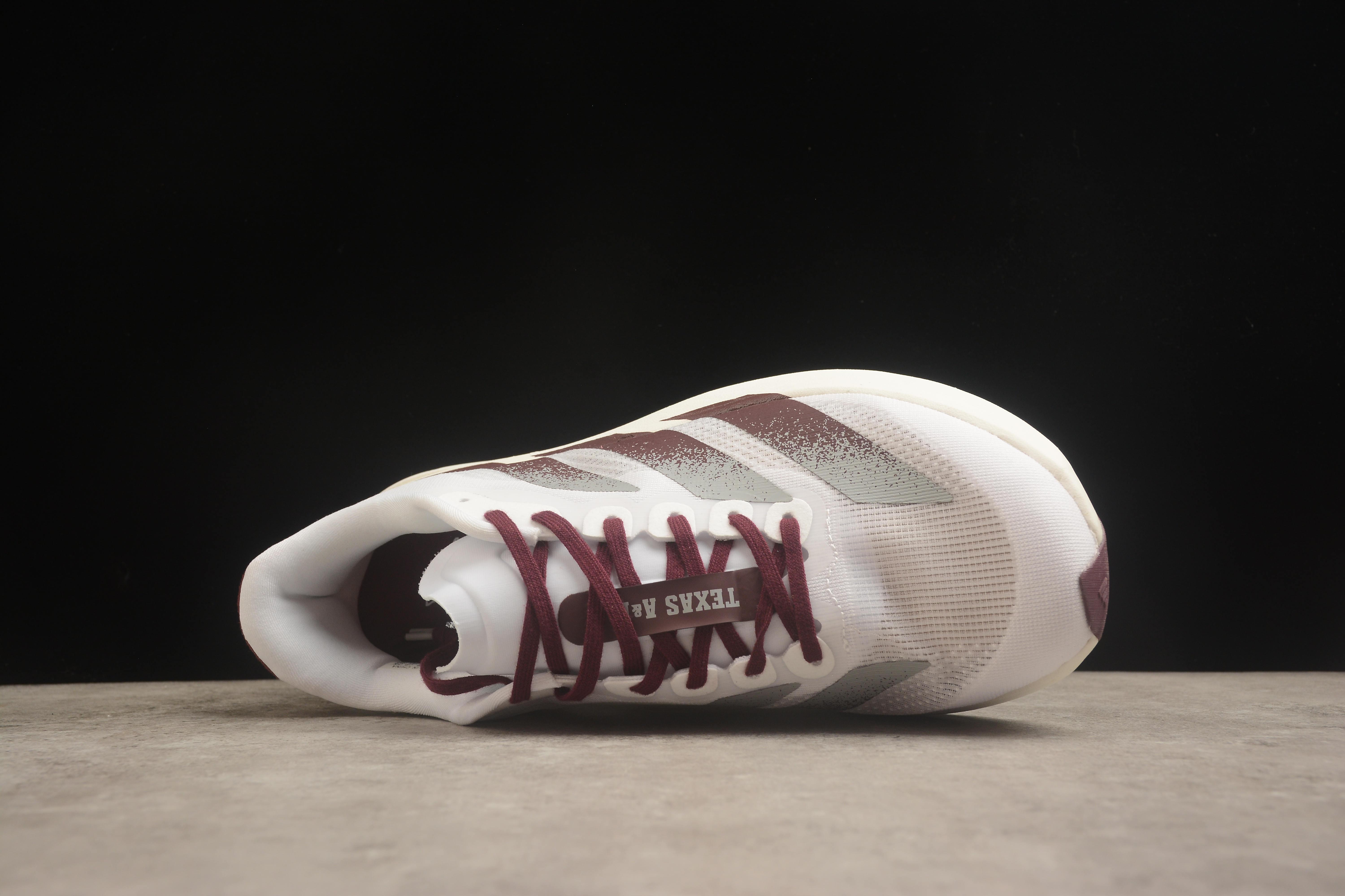 adidas Adizero Evo SL "White/Burgundy" фото № 8