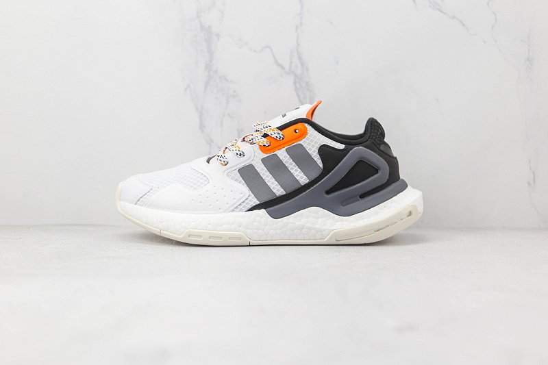 Adidas Day Jogger "White/Orange" фото № 2