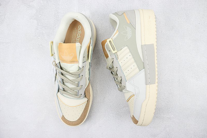 Adidas Forum 84 Exhibit Low "White/Grey/Beige" фото № 6