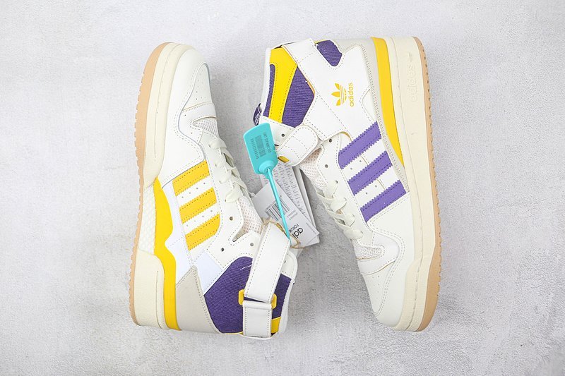 Adidas Forum 84 High "Lakers" фото № 6