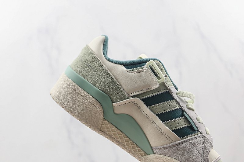 Adidas Forum 84 Low "Beige/Green" фото № 4