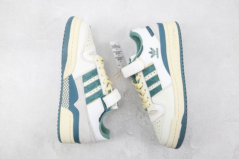 Adidas Forum 84 Low "Teal/White/Cream" фото № 6