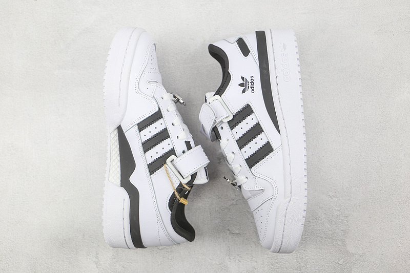 Adidas Forum 84 Low "Black/White" фото № 6