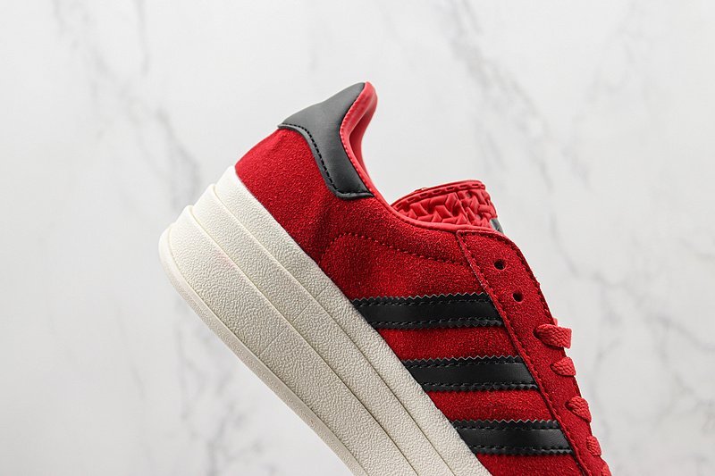 Adidas Gazelle Bold "Red/Black" фото № 3