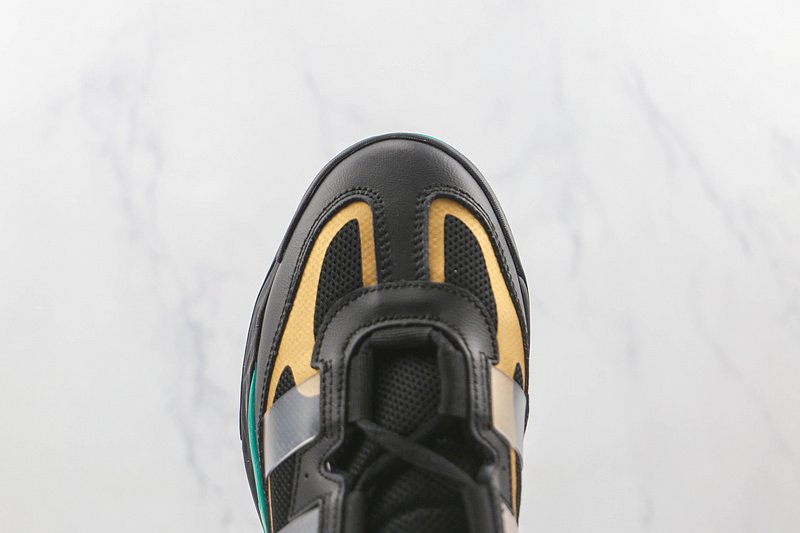 Adidas Niteball "Core Black/Metallic Gold/Blue" фото № 4