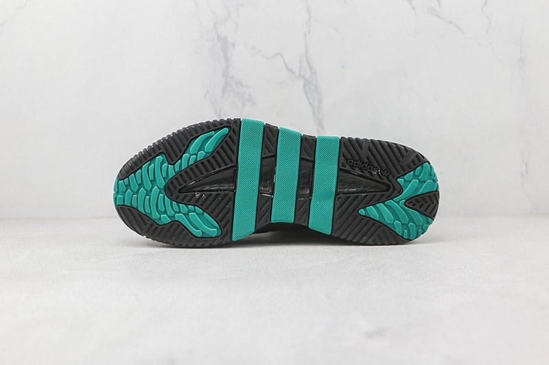 Adidas Niteball "Core Black/Metallic Gold/Blue" фото № 8