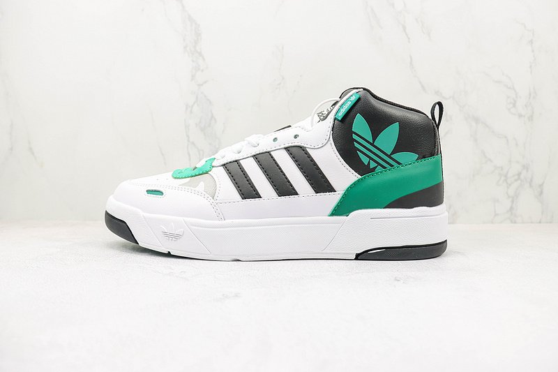 Adidas Post Up "White/Black/Pine Green" фото № 2