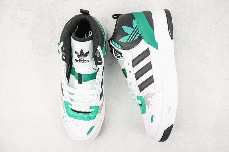 Adidas Post Up "White/Black/Pine Green" фото № 6