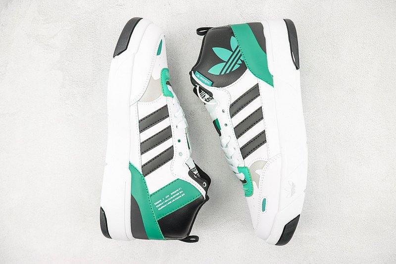 Adidas Post Up "White/Black/Pine Green" фото № 7
