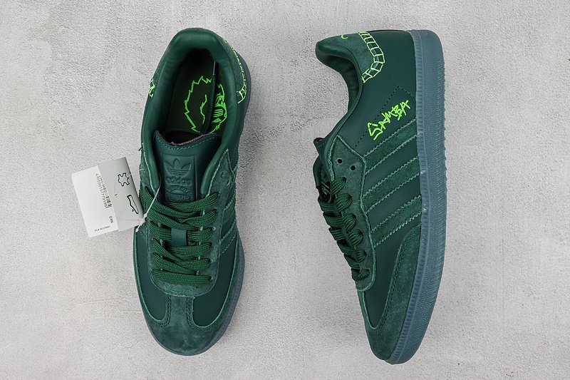 Adidas Samba "Jonah Hill Green" фото № 7