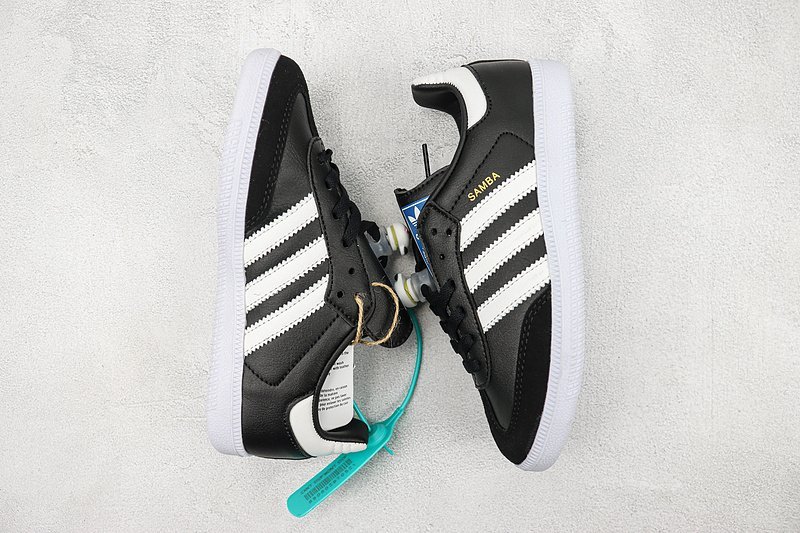 Adidas Samba OG "Black/White" фото № 6