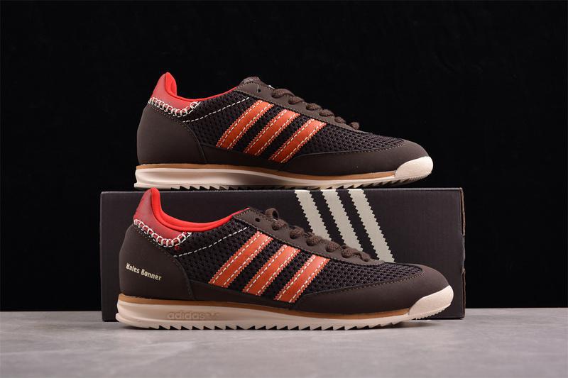 Wales Bonner x Adidas Originals SL72 Knit "Brown" фото № 9