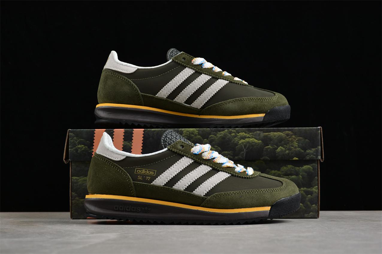 Adidas SL 72 OG "Green/White/Black" фото № 9