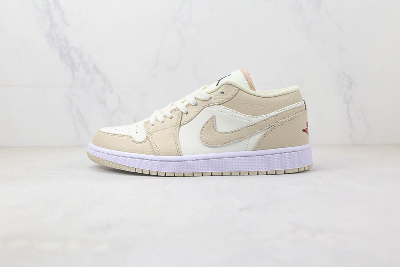 Air Jordan 1 Low SE "Sail Rattan University Red" фото № 2