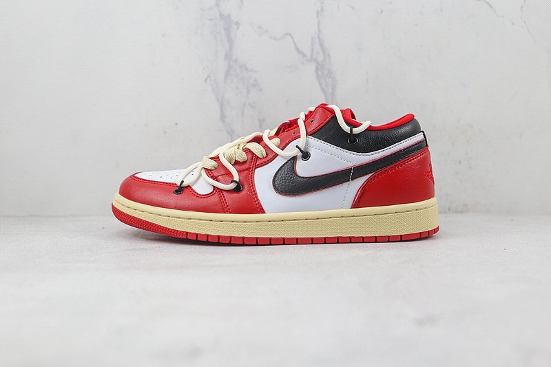 OFF-White x Air Jordan 1 SB Dunk Low "Red/Black" фото № 2