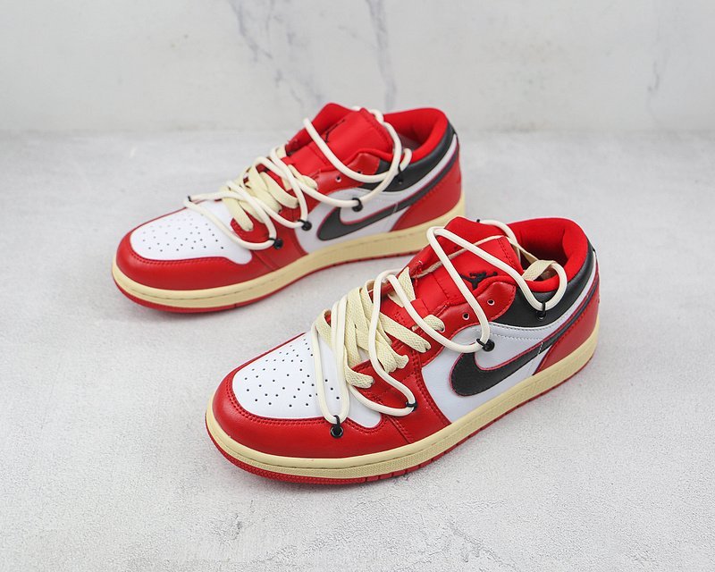 OFF-White x Air Jordan 1 SB Dunk Low "Red/Black" фото № 5