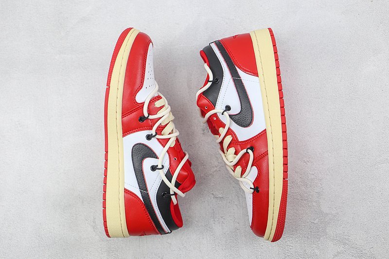 OFF-White x Air Jordan 1 SB Dunk Low "Red/Black" фото № 6