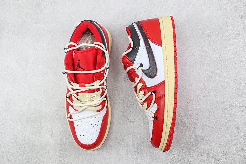 OFF-White x Air Jordan 1 SB Dunk Low "Red/Black" фото № 7