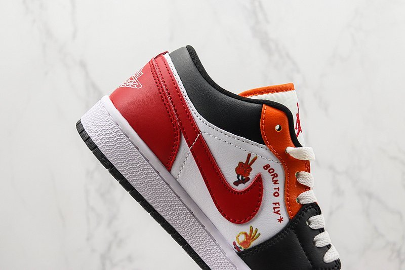 Air Jordan 1 Low "Flaming Swoosh" фото № 4