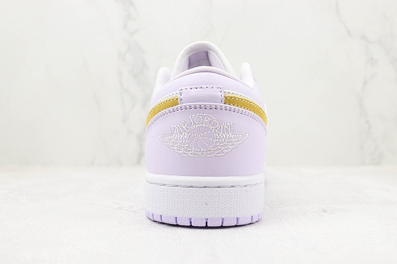 Air Jordan 1 Low "Barely Grape/White/Lemon Wash" фото № 8