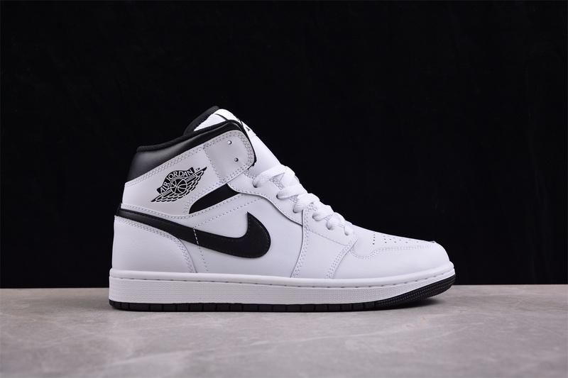 Air Jordan 1 Mid "Reverse Panda/White/Black" фото № 5