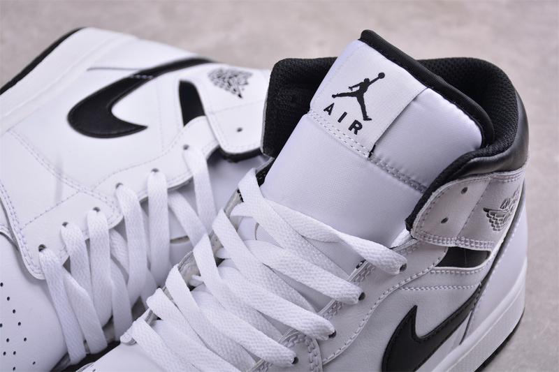 Air Jordan 1 Mid "Reverse Panda/White/Black" фото № 3