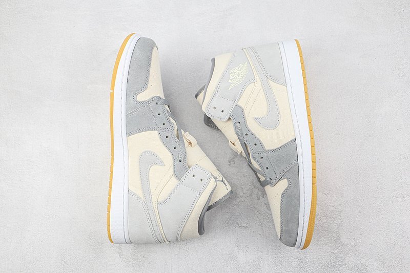 Air Jordan 1 Mid "Coconut Milk/Particle Grey" фото № 7