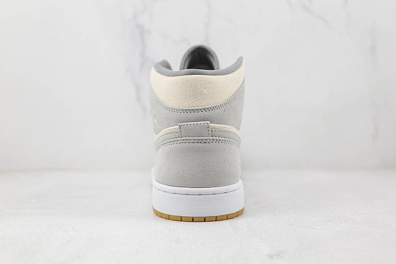 Air Jordan 1 Mid "Coconut Milk/Particle Grey" фото № 8